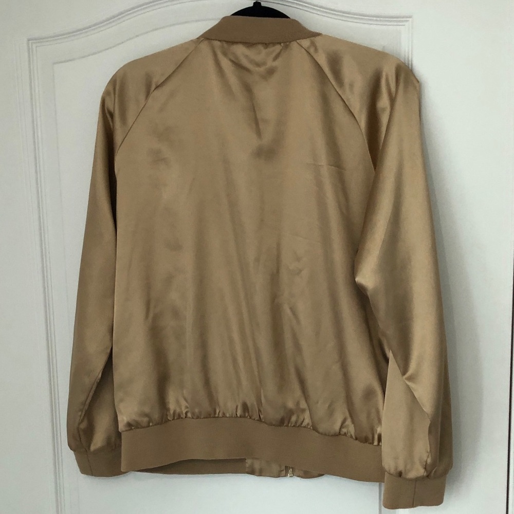 Gold Bomber Jacket - image 3